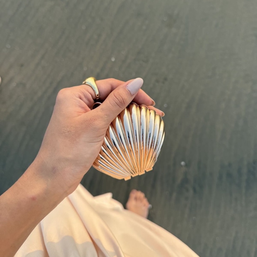 Mini Bag Sea Shell Mini Clutch - Picture 6 of 7